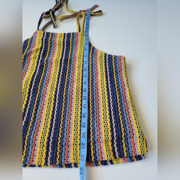 TeXTURE and THREAD Madewell Striped Square-neck Top Size M - Picture 9 of 10